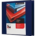 3 Heavy-Duty View Binder with D-Rings, Navy