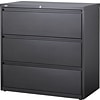 Quill Brand® 3-Drawer Lateral File Cabinet, Locking, Letter/Legal, Charcoal, 36W (26823D-CC)