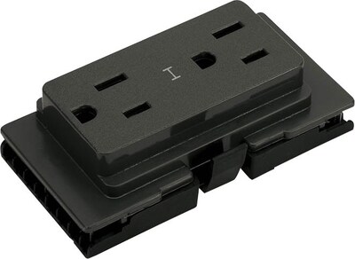 HON Duplex Receptacles Circuit 1, Charcoal