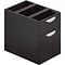 Offices To Go® Superior Laminate Box/File Pedestal, American Espresso, 19H x 16W x 22D