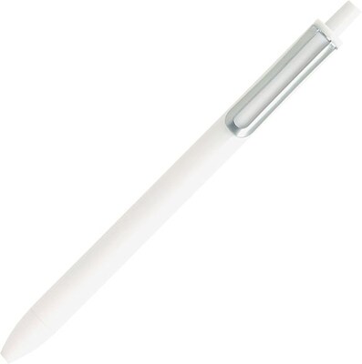 Poppin Luxe Retractable Gel Pen, Fine Point, Black Ink, 6/Pack (100086)