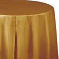 Creative Converting Glittering Gold Octy/Round Tablecover