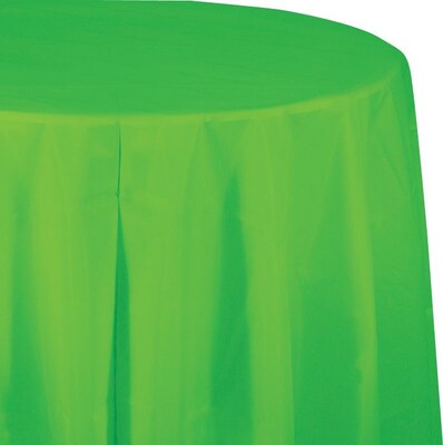 Creative Converting Fresh Lime Octy/Round Tablecover