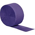 Creative Converting Crepe Streamers, Purple (078130)