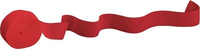 Creative Converting Crepe Streamers, Classic Red (071031)