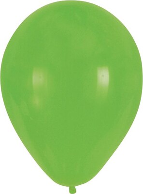 Creative Converting Fresh Lime Latex Balloons, 15/Pack