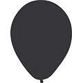 Creative Converting Black Latex Balloons, 15/Pack