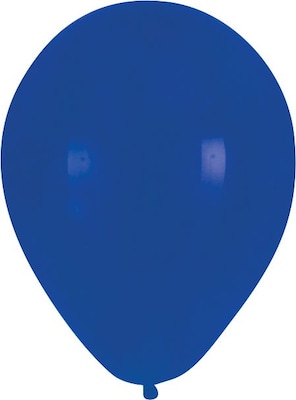 Creative Converting True Blue Latex Balloons, 15/Pack