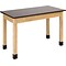 National Public Seating Wood Science Table, Phenolic Series Rectangular Science Table, 24 x 54, Bl