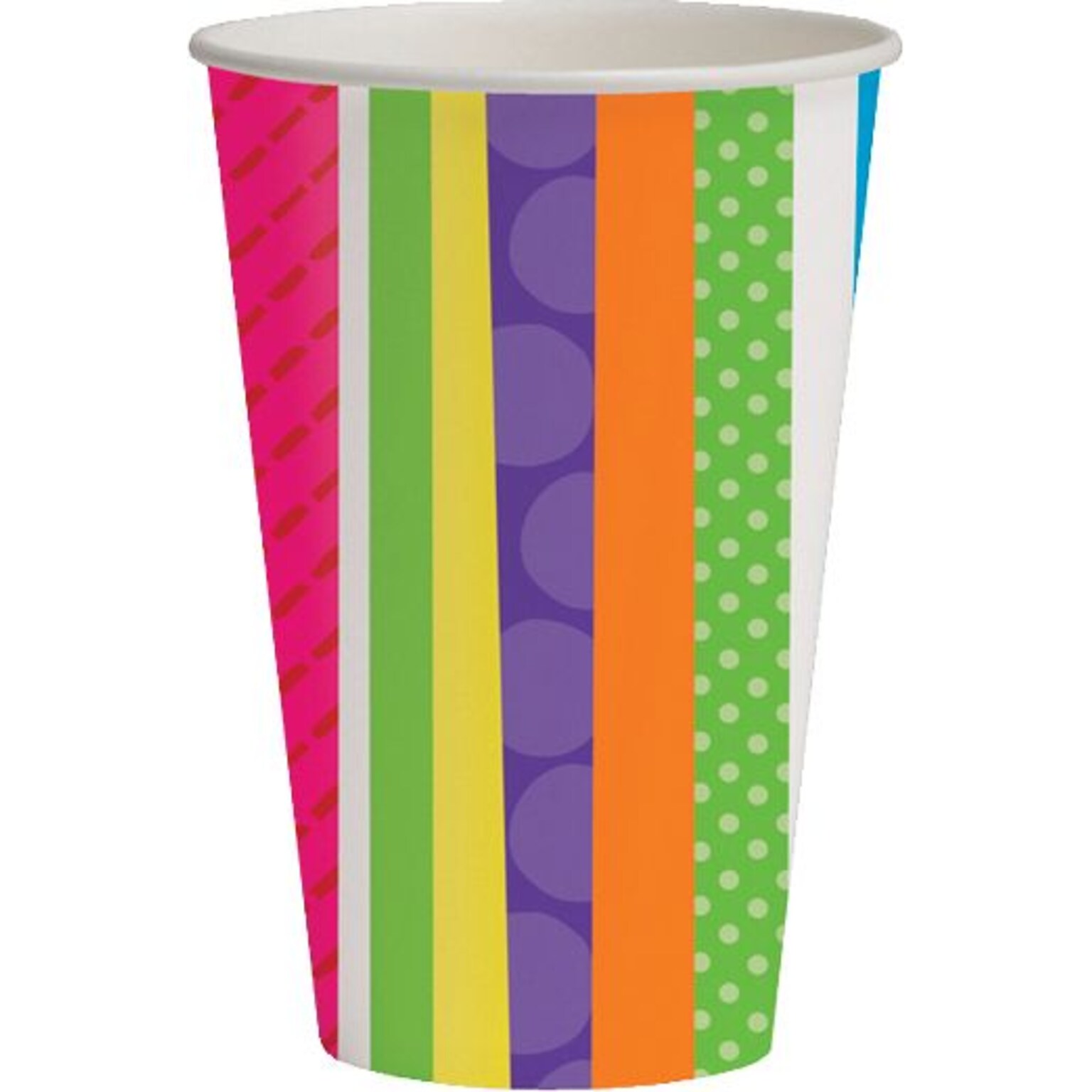 Creative Converting Bright and Bold Cups, 24 Count (DTC379412CUP)