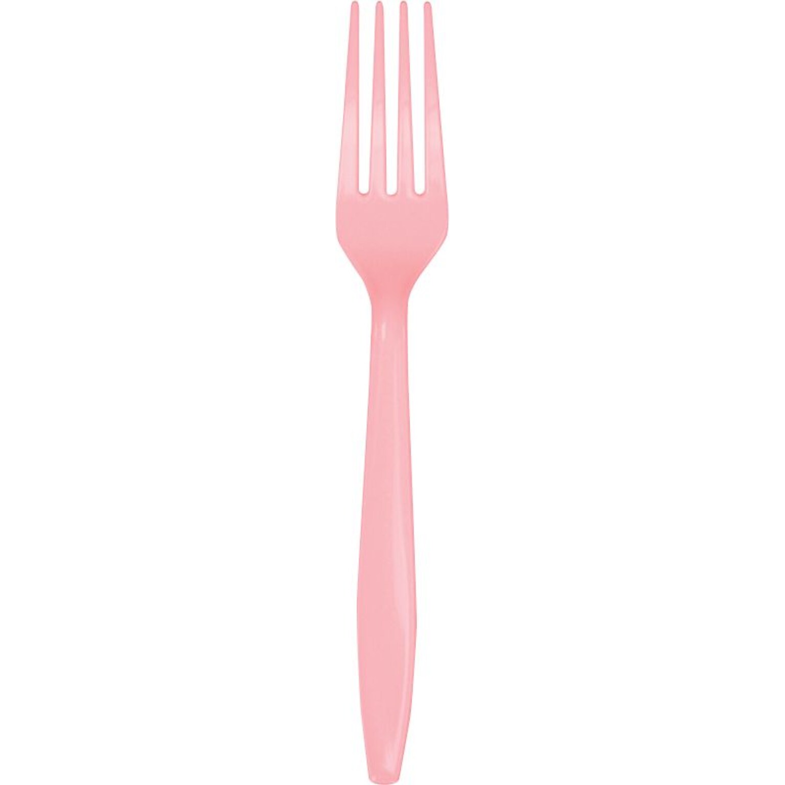 Creative Converting Plastic Forks, Classic Pink, 50/Pack (010468B)