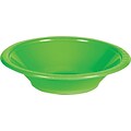 Creative Converting Heavy-Duty Plastic Bowls, 12 Oz., Fresh Lime, 20/Pack (28312351)