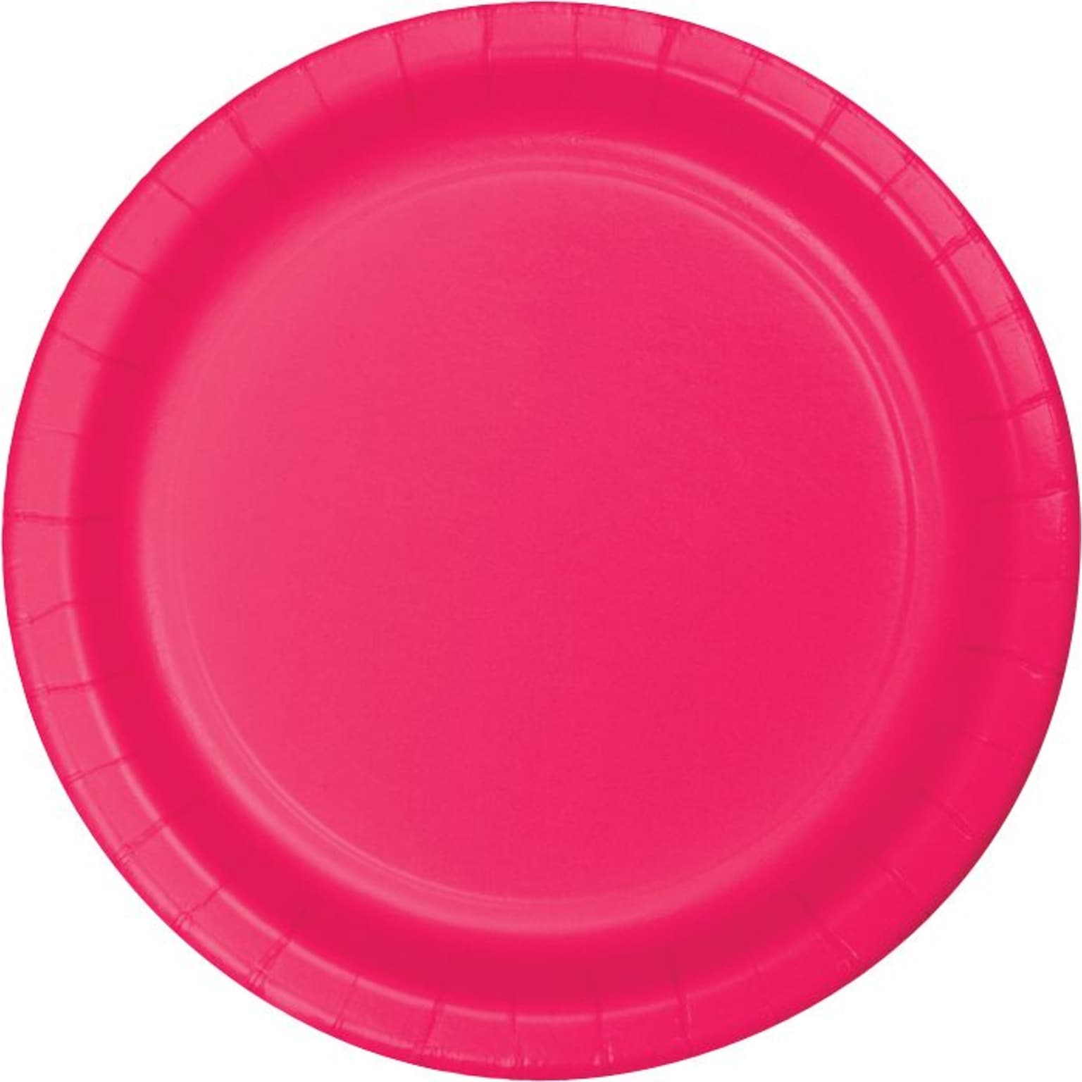 Creative Converting Banquet Plates, Hot Magenta Pink, 72/Pack (DTC50177BBPLT)
