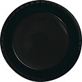 Creative Converting Black Plastic Dessert Plates, 150 Count (DTC28134011BPLT)
