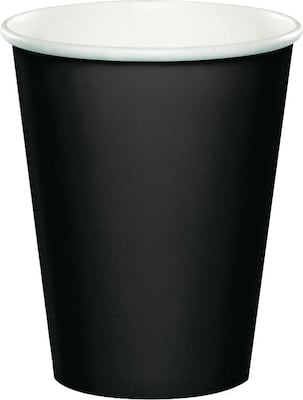 Creative Converting Cups, Black, 72/Pack (DTC56134BCUP)