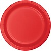 Creative Converting Classic Red 7 Round Luncheon Plates, 24 Pack (791031B)