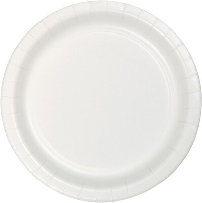 Creative Converting Paper Dinner Plates, White, 24/Pack (47000B)