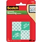 Scotch® Permanent Heavy Duty Mounting Squares, 1" x 1", 16/Pack