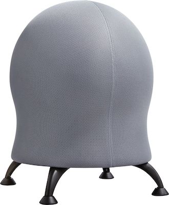 Safco Zenergy Plastic Ball Chair, Gray (4750GR)