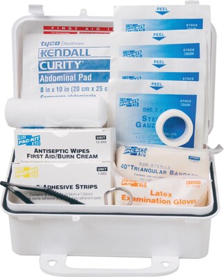 Pac-Kit® ANSI #10  Weatherproof Hard Plastic First Aid Kit for 10 people (579-6060)