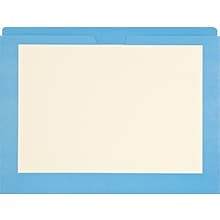Medical Arts Press®  File Pocket, Letter Size, Blue, 100/Box (M11PKB)