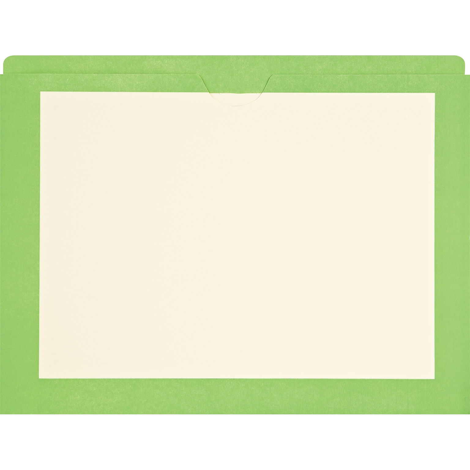 Medical Arts Press®  File Pocket, Letter Size, Green, 100/Box (M11PKG)