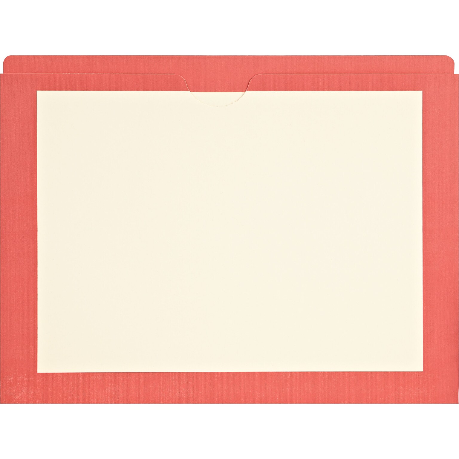 Medical Arts Press®  File Pocket, Letter Size, Red, 100/Box (M11PKO)