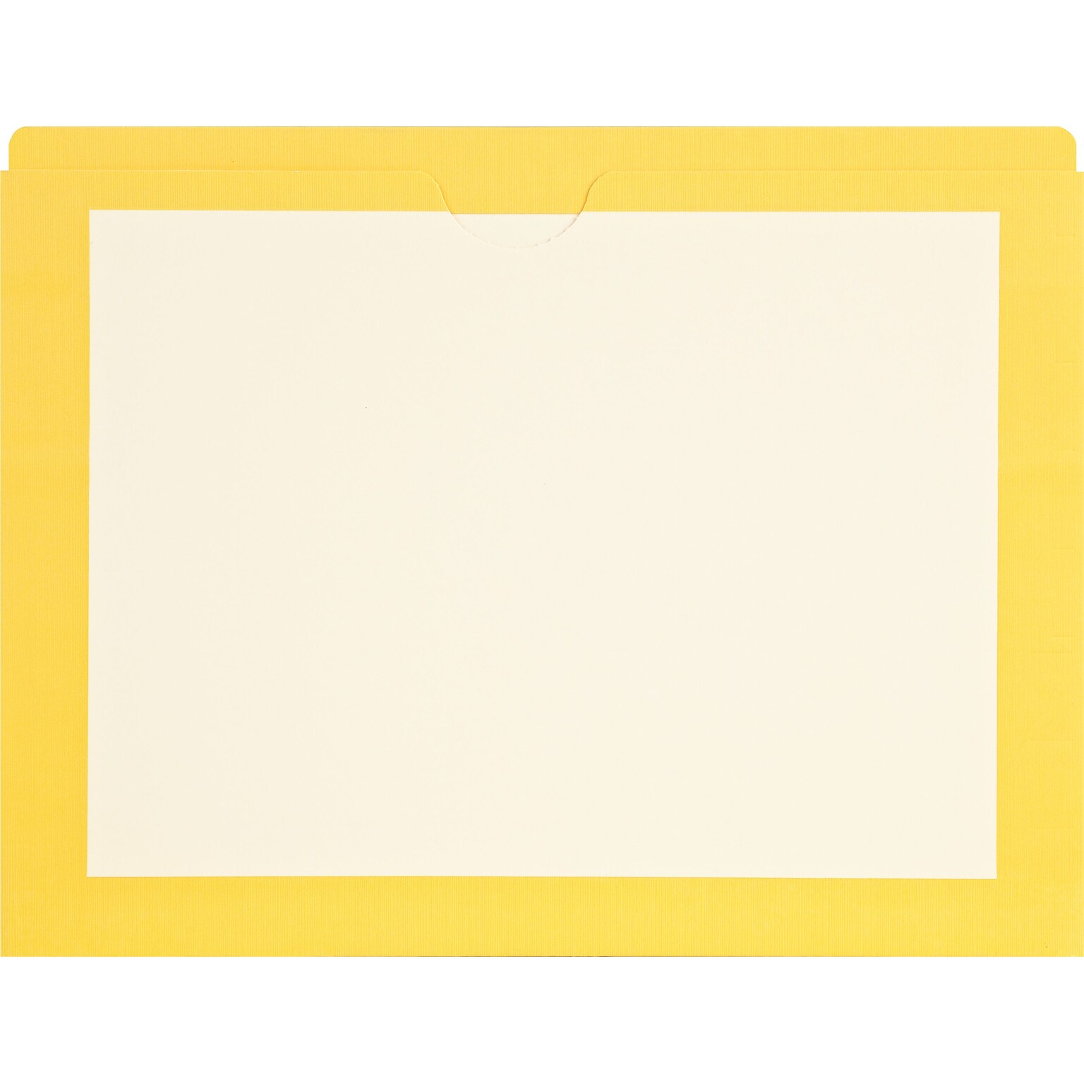 Medical Arts Press®  File Pocket, Letter Size, Yellow, 100/Box (M11PKC)