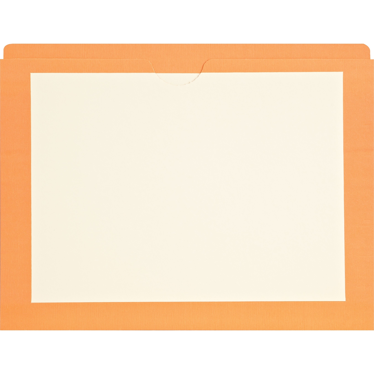 Medical Arts Press®  File Pocket, Letter Size, Orange, 100/Box (M11PKH)