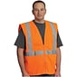 Protective Industrial Products Safety Vest, ANSI Class R2, 2X, Orange (302-MVGZOR-2X)