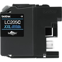 Brother LC205 Cyan Extra High Yield Ink  Cartridge