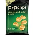 Popchips™, Sour Cream & Onion, 3.5 oz., 12 Bags/Box