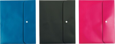 Pendaflex 2-Pocket Folders, Letter Size, Assorted Colors, 3/Pack (44313)