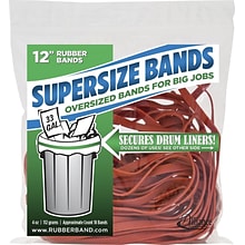 Alliance SuperSize Rubber Band, 12 x 1/4, 4 oz.