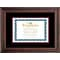 Victory Light 11 x 14 Document Frame, Rosewood/Black (VS4501B.114)