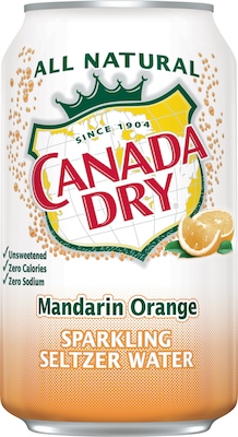 Canada Dry Mandarin Orange Sparkling Water