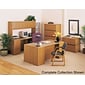HON® 10700 Series Office Collection in Harvest, Kneespace Credenza with Full-Height Pedestals