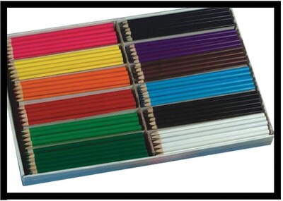 Color Splash Colored Pencils Plus Pack, 240/Box