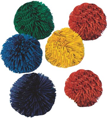 Spectrum™ Kooshie Balls, 4 1/2, Assorted, 6/Set