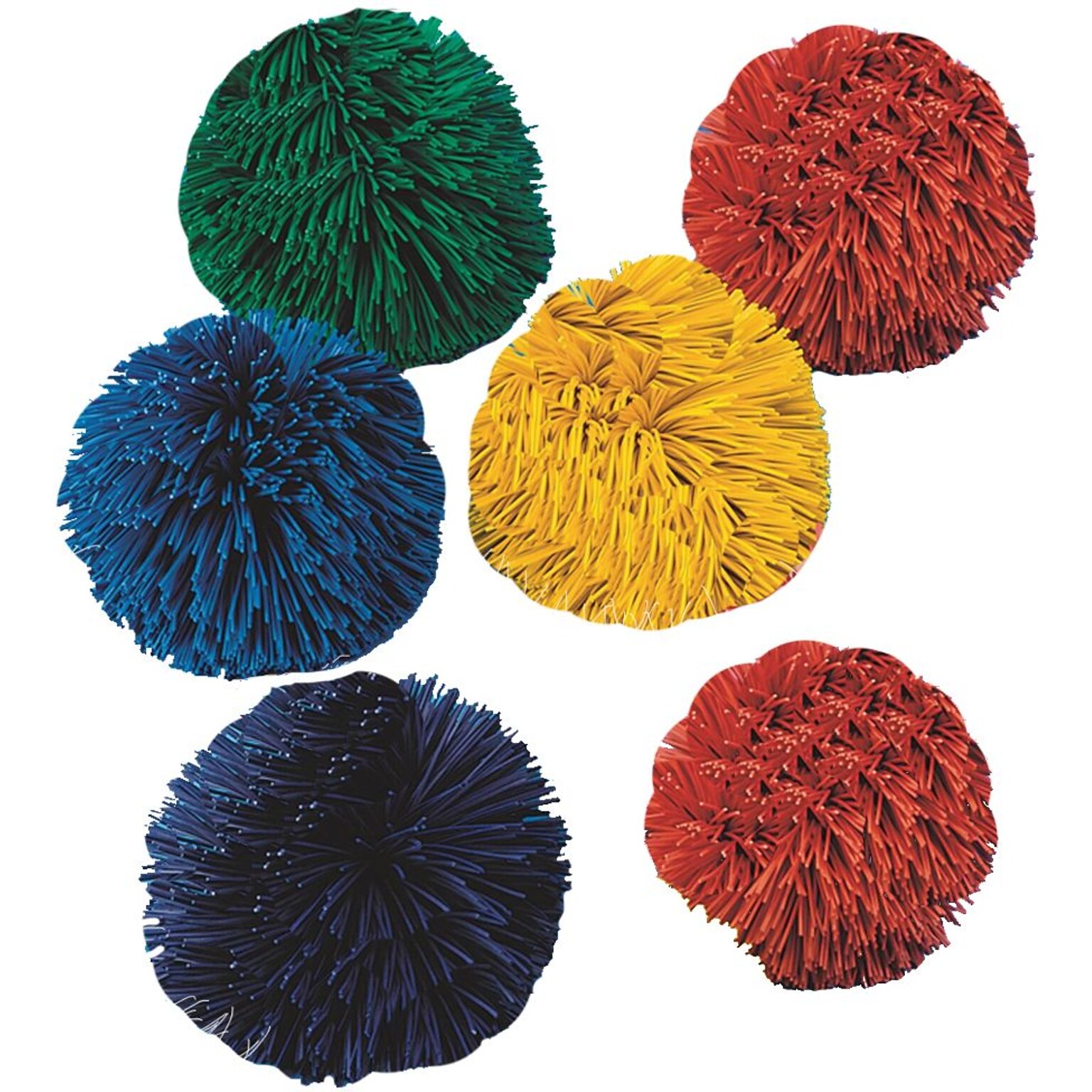 Spectrum™ Kooshie Balls, 4 1/2, Assorted, 6/Set
