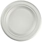 Southern Champion Compostable 6" Plates, White , 1000 Plates/Case (SCH18110)