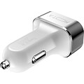 MOTA USB Car Charger for Universal, White (MT-USBCRW)