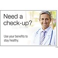 Medical Arts Press® Medical Standard 4x6 Postcards; Flex Spending Male Doctor