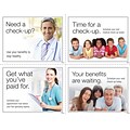 Medical Arts Press® Photo Image Assorted Laser Postcards; Medical Flex Spending People, 100/Pk