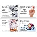 Medical Arts Press® Photo Image Assorted Laser Postcards; Medical Flex Spending, 100/Pk