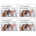 Medical Arts Press® Photo Image Laser Postcards; Dental Flex Spending Family, 100/Pk