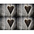 Medical Arts Press® Photo Image Postcards; for Laser Printer; Wooden Heart, 100/Pk