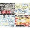 Medical Arts Press® Photo Image Assorted Laser Postcards; Exercise and Healthy Words, 100/Pk