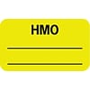 Medical Arts Press® Insurance Chart File Medical Labels, HMO, Fluorescent Chartreuse, 7/8x1-1/2, 50