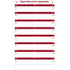 Medical Arts Press®Type-On Write-On Sheet Style Labels, Red